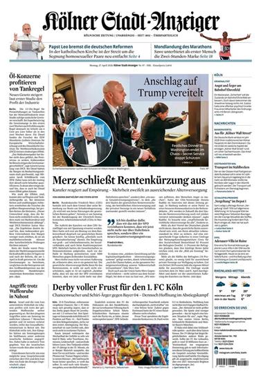 Kölner Stadtanzeiger Ausgabe 2026018