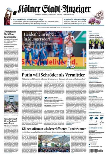 Kölner Stadtanzeiger Ausgabe 2026020