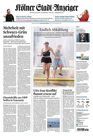 Kölner Stadtanzeiger Ausgabe 2026027