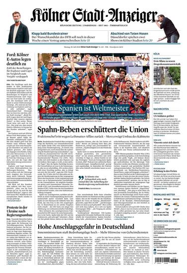 Kölner Stadtanzeiger Ausgabe 2026030