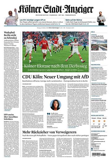 Kölner Stadtanzeiger Ausgabe 2026042