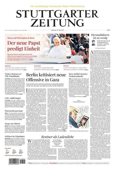 Stuttgarter Zeitung Ausgabe 2025021