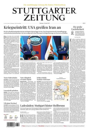 Stuttgarter Zeitung Ausgabe 2025026