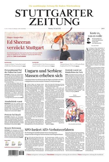 Stuttgarter Zeitung Ausgabe 2025027