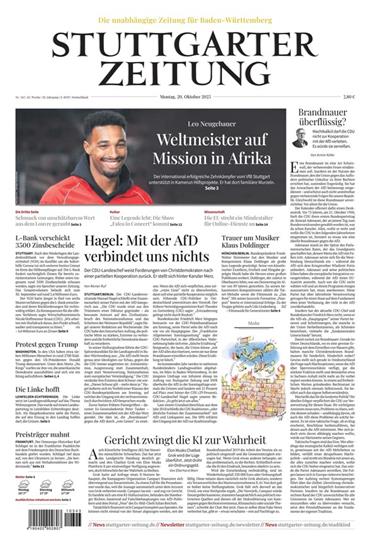 Stuttgarter Zeitung Ausgabe 2025043