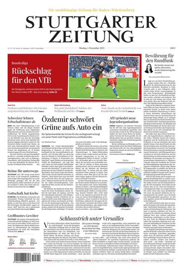 Stuttgarter Zeitung Ausgabe 2025049