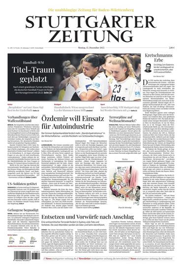 Stuttgarter Zeitung Ausgabe 2025051