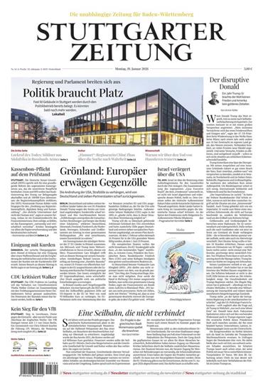Stuttgarter Zeitung Ausgabe 2026004