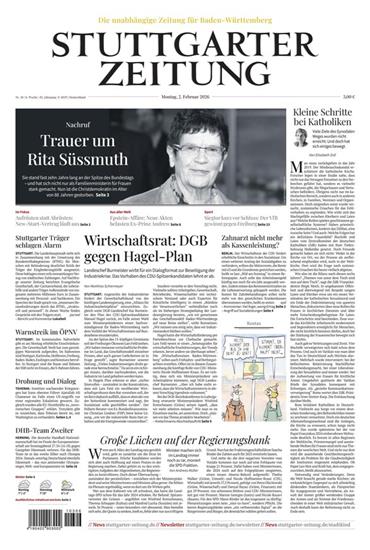 Stuttgarter Zeitung Ausgabe 2026006