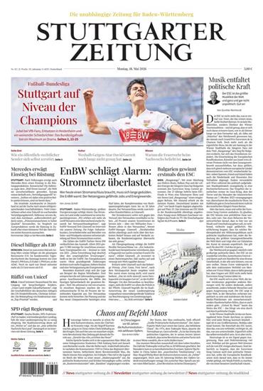 Stuttgarter Zeitung Ausgabe 2026021