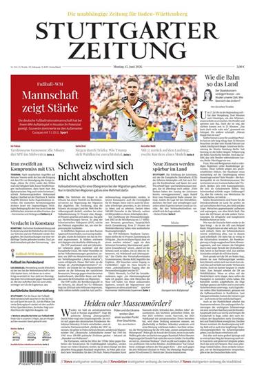 Stuttgarter Zeitung Ausgabe 2026025