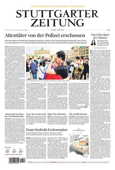 Stuttgarter Zeitung Ausgabe 2026031