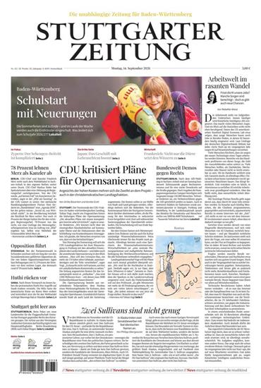 Stuttgarter Zeitung Ausgabe 2026038