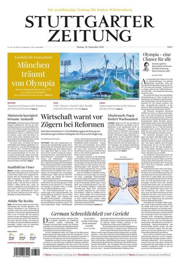 Stuttgarter Zeitung Ausgabe 2026040