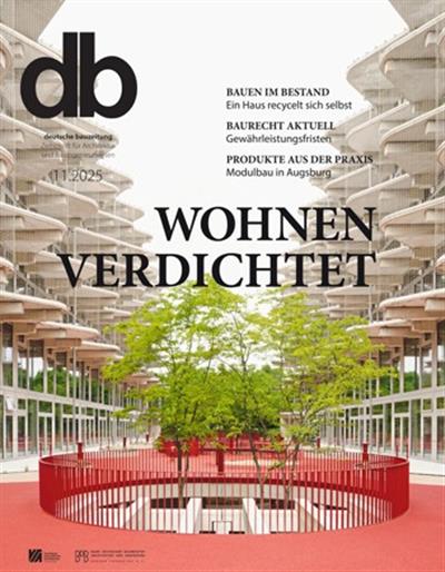 Deutsche Bauzeitung db Ausgabe 2025011