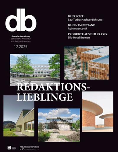 Deutsche Bauzeitung db Ausgabe 2025012