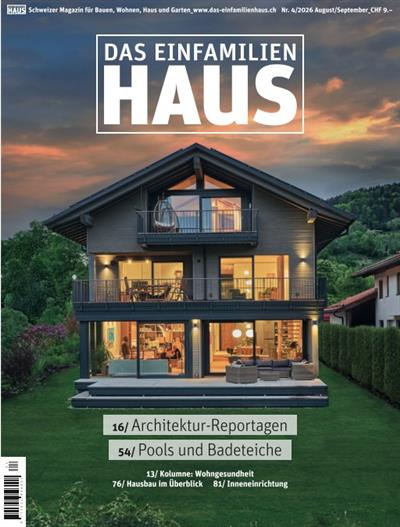 Das Einfamilienhaus CH Ausgabe 2026004