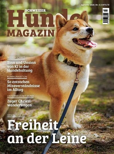 Hundemagazin Schweiz Ausgabe 2026003