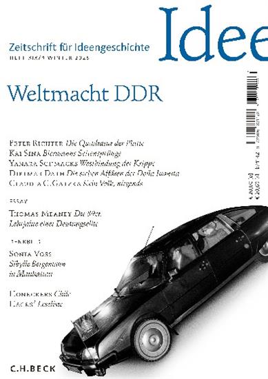 Zeitschrift für Ideengeschichte Ausgabe 2025004