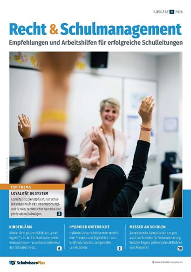 Recht und Schulmanagement Ausgabe 2026006