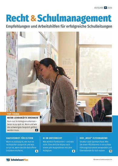Recht und Schulmanagement Ausgabe 2026025