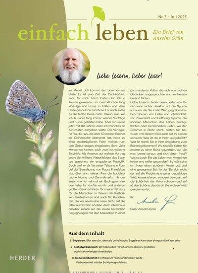 Einfach Leben Monatsbrief Ausgabe 2025007