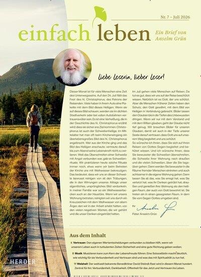 Einfach Leben Monatsbrief Ausgabe 2026007