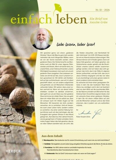 Einfach Leben Monatsbrief Ausgabe 2026010