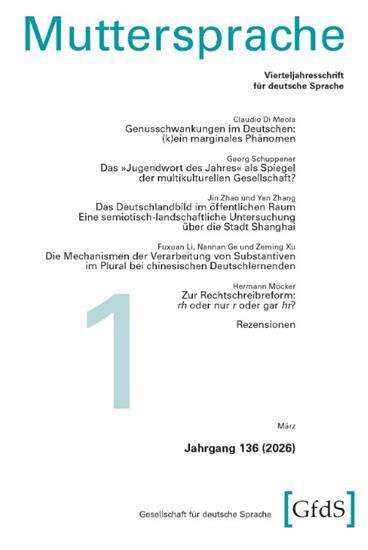 Muttersprache Ausgabe 2026001