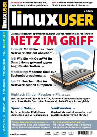 Linux User (no media) Ausgabe 2026004