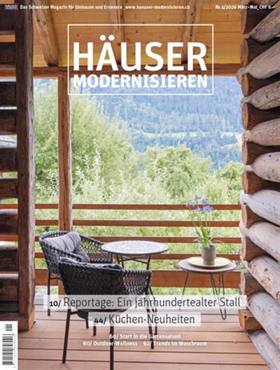 HÄUSER MODERNISIEREN CH Ausgabe 2026001