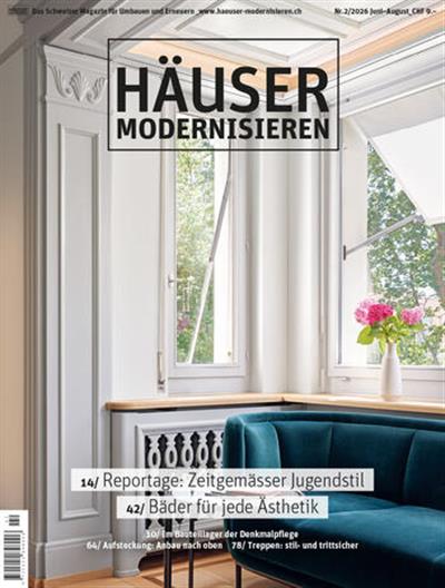 HÄUSER MODERNISIEREN CH Ausgabe 2026002