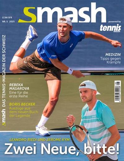 smash powered by tennis MAGAZIN Ausgabe 2025005