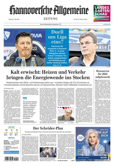 Hannoversche Allgemeine Zeitung Ausgabe 2026020