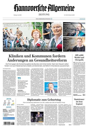Hannoversche Allgemeine Zeitung Ausgabe 2026028