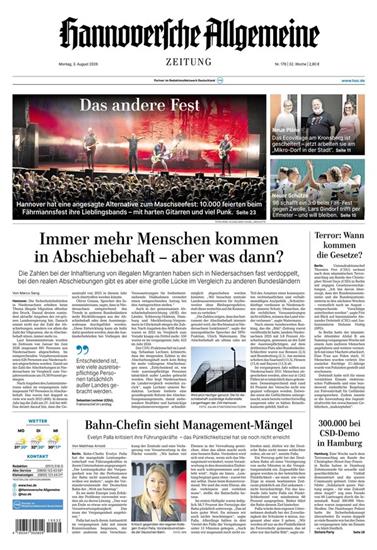 Hannoversche Allgemeine Zeitung Ausgabe 2026032