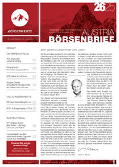 Austria Börsenbrief (Print) Ausgabe 2025026