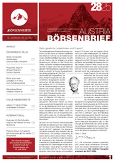 Austria Börsenbrief (Print) Ausgabe 2025028