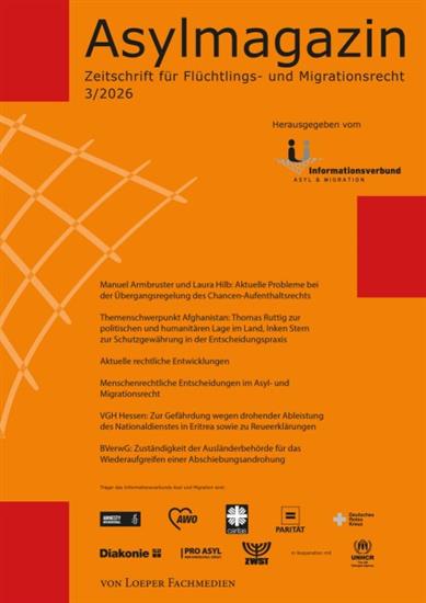 Asylmagazin Ausgabe 2026003