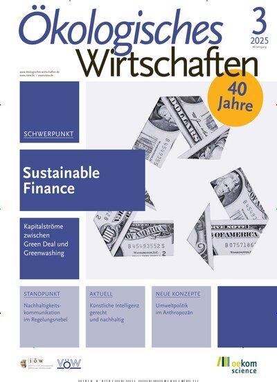 Ökologisches Wirtschaften Ausgabe 2025003