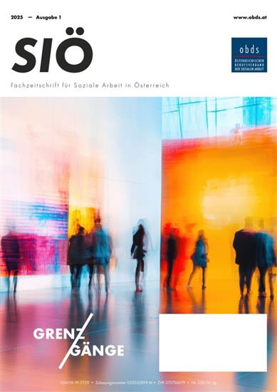 Sozialarbeit in Österreich SiÖ Ausgabe 2025001