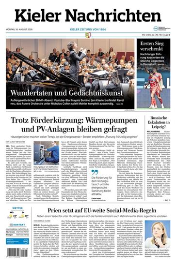 Kieler Nachrichten Ausgabe 2026032