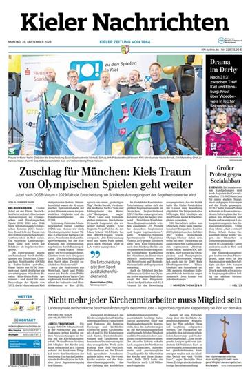 Kieler Nachrichten Ausgabe 2026039