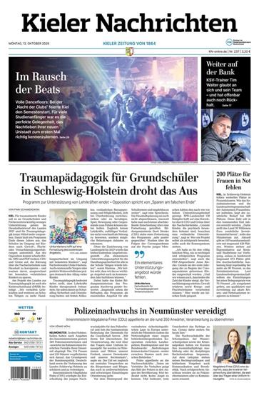 Kieler Nachrichten Ausgabe 2026041