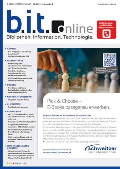 b.i.t. online Ausgabe 2025004