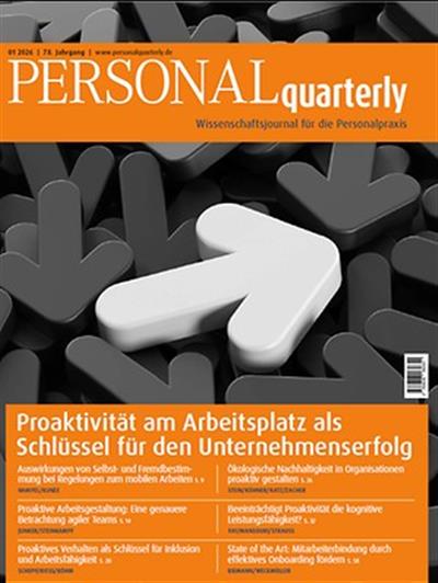 Personal Quarterly Ausgabe 2026001