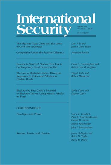 International Security (USA) Ausgabe 2026002