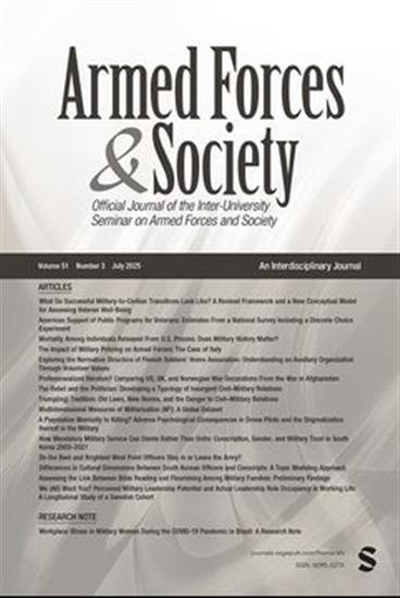 Armed Forces & Society Ausgabe 2025003