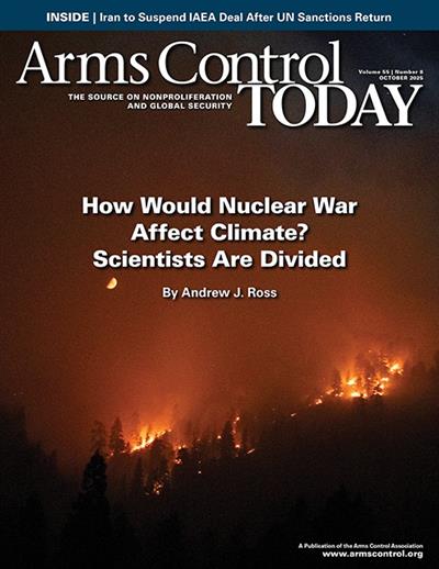 Arms Control Today Ausgabe 2025010