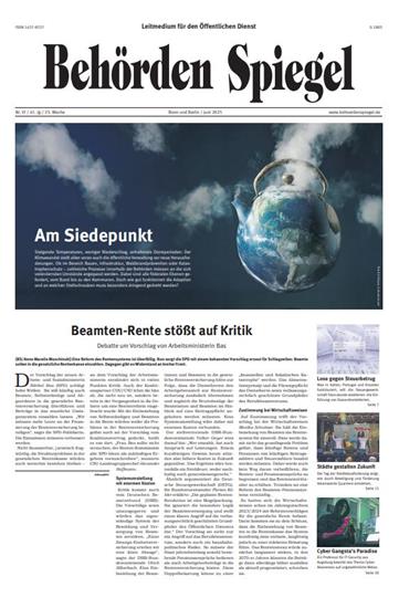 Behörden-Spiegel Ausgabe 2025006